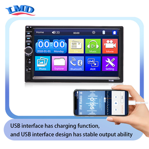 Universal Hd 7 pulgadas auto Radio estéreo Multimedia Bt Fm Audio Autoradio <span class=keywords><strong>Mp5</strong></span> jugador - Product Image 4