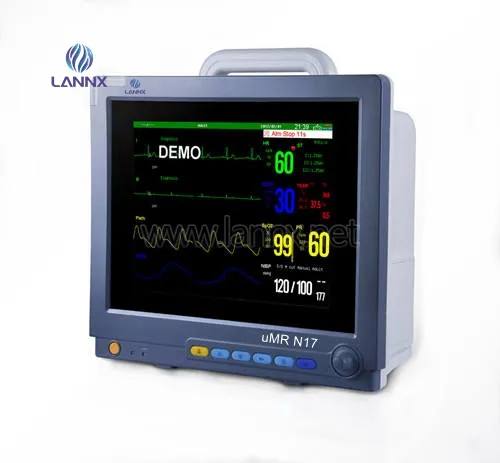 LANNX uMR N17 شاشات pacients بشرية وحيوانية متعددة المعلمات محمولة شاشات مراقبة الطوارئ الأخرى