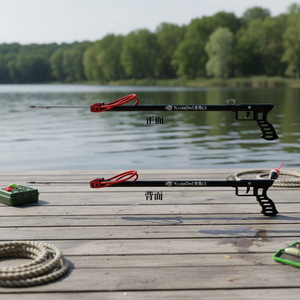 Attrezzi da Pesca in Lega di Alluminio con <span class=keywords><strong>Punta</strong></span> Ardiglionata per Pesca in Mare e Fiume, Strumento per Immersioni e Pesca Subacquea per Uso Lacustre - Product Image 2