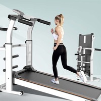 NUEVO 3-Level Incline Folding Mini Treadmill Electric Running & Walking Desk para el hogar