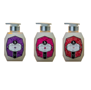Champú floral de lujo de larga duración para mascotas con 3 aromas florales premium y alta fragancia, gel de baño para perros y gatos para un pelaje sedoso - Product Image 1