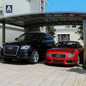 <strong>Canopia</strong> Lean-to Aluminum Carport Arch Roof-Attaches Existing Wall Rustproof Weatherproof Space-Saving Outdoor Parking Shelter - Product Image 2