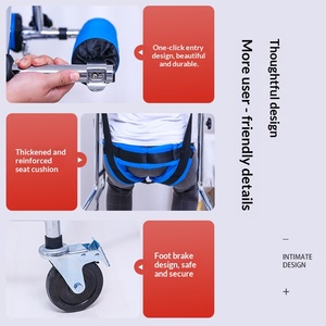 Adult walker, walking assistance device, lower limb rehabilitation standing frame - Product Image 2