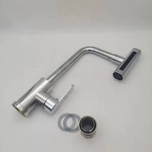 Venta al por Mayor 360 °   Grifo Mezclador de Cocina Waterfall 304 SS, Ahorro de <span class=keywords><strong>Agua</strong></span>, Anticorrosión, Resistente al Calor, Montaje en Encimera, Garantía de 5 Años - Product Image 5
