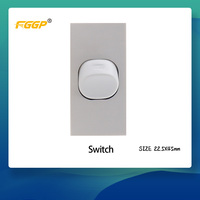 Prise de sol électrique universelle à 3 broches 13A/20A/10A Modules CE avec mise à la terre automatique et port USB Type 45x45