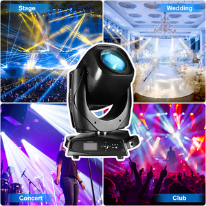 440W bsw 3 trong 1 <span class=keywords><strong>Tripod</strong></span> móc áo hiệu ứng điều khiển kẹp 380W di chuyển đầu ngoài trời ánh sáng sân khấu gobo và chùm - Product Image 4