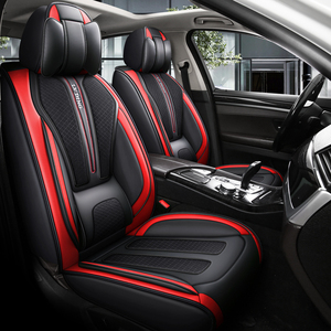 Set Completo di 5 <span class=keywords><strong>Coprisedili</strong></span> in Pelle Ecologica Stile Sportivo per Auto, Taglia Universale, per Polo <span class=keywords><strong>Civic</strong></span> Golf - Product Image 3