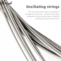 QB290 High Quality Silver Plated Electric Bass Guitar Strings Customizable Musical Instrument Accessories Guitar Accessories
