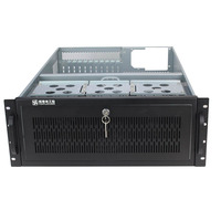 Toploong 4u 15 Hdd Bays 5 Gpu Server Case Rack Mount Server Chasis para Ai Edge Computing Deep Learning Rendering