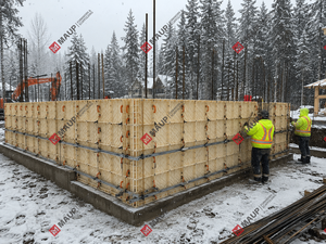 Paneles de Encofrado de Plástico de Alta Resistencia Ecológicos MAUP, Tamaño Ajustable, Diseño Reutilizable para la Construcción de Edificios de Oficinas - Product Image 2