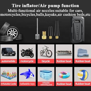 New Multifunction Car Jump Starter with Air <strong>Compressor</strong> Portable 12V Car Battery Booster with <strong>Power</strong> Bank Air Pump Emergency <strong>Tool</strong> - Product Image 4