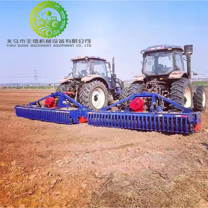 Red Power Driven Rotary Rake <b>Cultivator</b> Agricultural Soil Tillage Machine - Product Image 5