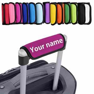Funda Protectora de Neopreno para Asa de Equipaje con Logotipo Personalizado y Agarre Suave - Product Image 1