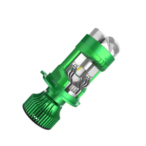 M01Q New LED Car Light Matrix Lens Three-Beam Fish Eye Matrix Auxiliary High Beam High and Low Beam <b>H4</b> Headlight Lens - Product Image 2