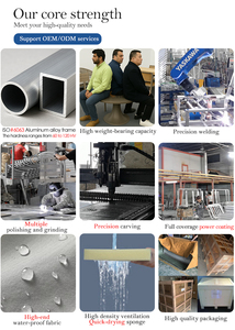 Chaise longue en aluminium durable pour <span class=keywords><strong>piscine</strong></span> extérieure de jardin de patio d'hôtel avec le lit de soleil de maille de TESLIN - Product Image 5