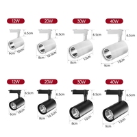 Luz de Riel LED COB Ajustable de Superficie de 10W, 20W, 30W, 40W / Luz de Riel LED / Luces de Riel