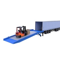 Qualité de première classe 6-20 tonnes plate-forme de déchargement/chargement de conteneurs hydrauliques mobiles pompe à moteur neuve pour la vente au détail
