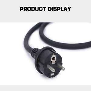 Low Loss <strong>Copper</strong> Solid Conductor PVC Single Electrical <strong>Wires</strong> 100m Power Male Female European Style Direct Insertion Adapter Cable - Product Image 2