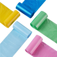 Sac poubelle jetable, 50 sacs à ordures en plastique Bio biodégradables, sachet à ordures plat personnalisé
