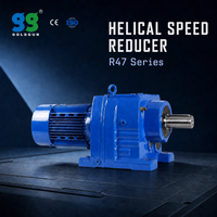 Réducteur de vitesse à engrenages hélicoïdaux GOLDGUN 2.2kw R47 pour mélangeurs industriels de petite taille, équipement de transmission de puissance, machines