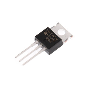 Transistor MOSFET neuf et original, canal N, à montage traversant TO220, IRF540N, IRF540NPBF - Product Image 1