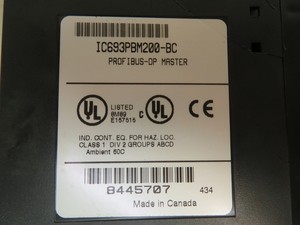 Plc Profibus Dp Module Ic693pbm200-bc Used Repaired with <strong>Cracks</strong> for Warranty Product - Product Image 4