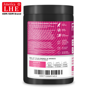 Wholesale Energy Balance Supplement Manufacturer with Amino Blend Green Tea Focus and Recovery 270g Energy Balance Powder - Product Image 6