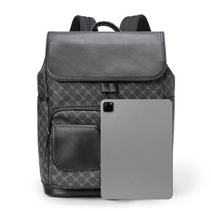 Direktverkauf ab Werk Bedruckte Taschen für Herren Echtes Leder Laptop-Tasche für Männer Leder-Rucksack für Herren Hohe Qualität - Product Image 6