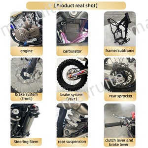 Moto <span class=keywords><strong>enduro</strong></span> YBS300 DOHC monocylindre refroidi par eau 300cc tout-terrain 4 soupapes Dirt Bike SFR 520 Chain Motor <span class=keywords><strong>Cross</strong></span> - Product Image 3