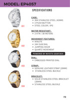 Montre multifonctionnelle pour homme, montre mécanique originale, mouvement spécialisé unique, montre durable et confortable pour le quotidien