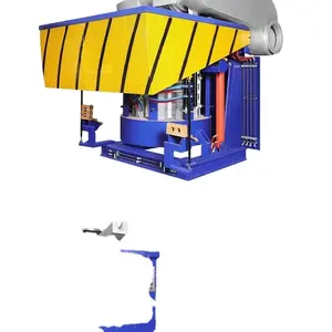 Furnace Supplier Rigid Structure Strong Well Know Mark Crucible Copper Melt Induction Furnace