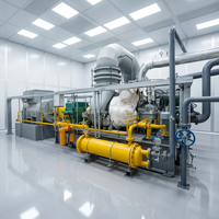 Groupe électrogène à turbine à vapeur de 15 MW pour la production d'énergie biomasse et l'application de récupération d'énergie industrielle