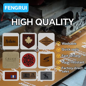 Бестселлеры, нашивки из натуральной кожи с тиснением логотипа на заказ для джинсовой одежды, цветные и гравированные этикетки для шляп - Product Image 4