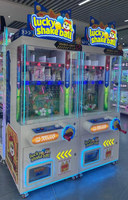 Distributeur automatique de balles surprise, machine de jeu à monnayeur, machine de jeu à secouer les balles pour gagner des prix, jeux pour enfants, jeux d'intérieur