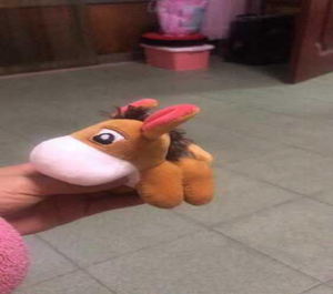 Peluche a forma di cavallo da 10 cm, morbido giocattolo per neonati e bambini, regalo unisex - Product Image 3