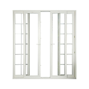 Fournisseur de portes coulissantes OEM pour maisons, cadre en PVC avec verre trempé pour jardin domestique - Product Image 5