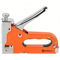 Pistolet à clous manuel et agrafeuse pneumatique 3-en-1 Airaj, idéal pour le bricolage et le travail du bois avec clous et extracteurs de clous