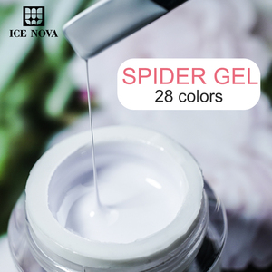 <span class=keywords><strong>Gel</strong></span> d'araignée ICE NOVA kit de doublure dorée flexible néon personnalisé <span class=keywords><strong>en</strong></span> gros araignée Flash Marcas platine pour Nail Art sans Hema/Tpo/Hpma - Product Image 3