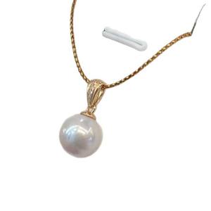 Collar Largo de Cadena de Oro de 18K con Perla Natural de Agua Dulce, Diseño Retro de Múltiples Capas, Estilo Ligero y Lujoso, Collar de Perlas para Suéter - Product Image 5