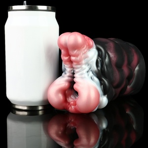 Masturbador Masculino de Doble Canal con Copa de Silicona para Autoestimulación - Product Image 4