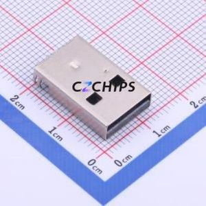 917-P81A202ES60201 USB Connector SMD Connector ( Connector Type: Type-A )( Protocol Standard: USB 2.0 )( Gender: Male ) - Product Image 1