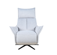 Fauteuil inclinable électrique en tissu, pivotant, pour salon, mobilier moderne pour la maison