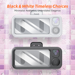 Support mural étanche pour téléphone de <span class=keywords><strong>douche</strong></span> avec haut-parleur, étui de protection pour téléphone de <span class=keywords><strong>douche</strong></span> pour salle de bain, baignoire, cuisine, miroir - Product Image 2