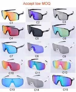 2023 OEM ODM Factory Custom UV400 New Style Outdoor tr90 Sport Big Lens Sonnenbrille Reit brille Angeln Sonnenbrille