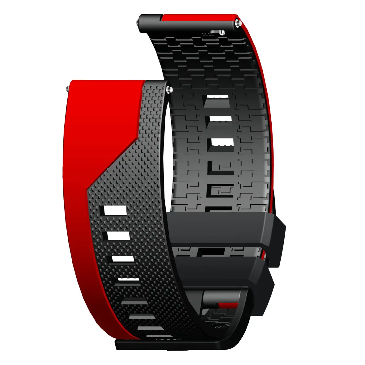 20 22 Mm Watch Band Two-color Universal Silicone Strap For Huawei GT Xiaomi Huami Amazfit Samsung Galaxy Garmin Venu Sport Smart