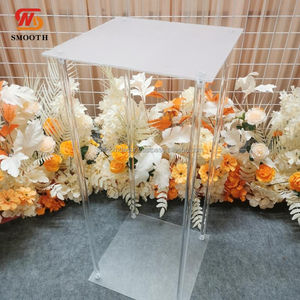 ขาตั้งดอกไม้เหล็กดีไซน์ใหม่ สวยหรู สำหรับตกแต่งโต๊ะงานแต่ง สีทอง หรือสีตามสั่ง ขนาด 80 ซม. - Product Image 6