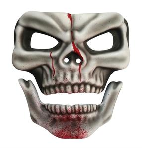 Mặt nạ đầu lâu EVA Mặt nạ bộ xương kinh dị che kín mặt cho Halloween Cosplay & Tiệc tùng Mặt nạ đầu lâu - Product Image 3