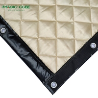 Barrière anti-bruit flexible industrielle MQ, isolation acoustique, rideau anti-bruit MLV, bâche en PVC imperméable, 17-28 dB