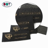 Logo personnalisé avec feuille d'or, 60 pièces, patchs étiquettes en cuir véritable, pour vestes en denim et vêtements