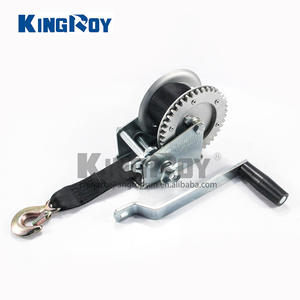 Manivela Manual Kingroy de 1000 lb, Acero al Carbono, Cable de Acero de 50 mm, 7 m, Galvanizada, Gris, para Remolcar y Levantar - Product Image 5